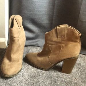 Merona Ankle Cowboy Style Booties